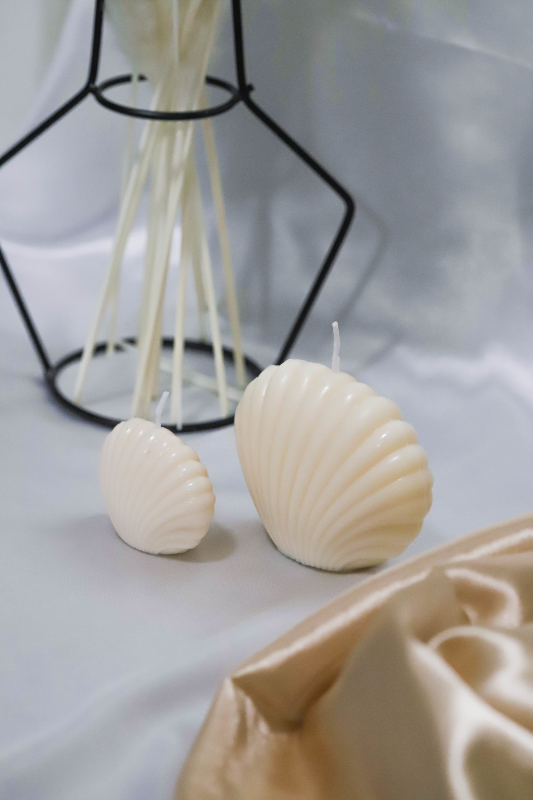 Coquillage Bougie,Bougies D'Anniversaire Numérotées Bougies Numéro